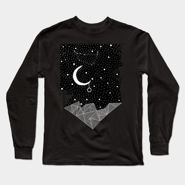 Starlight Long Sleeve T-Shirt by ckai